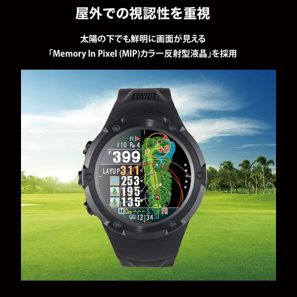 ShotNavi（ショットナビ） Evolve PRO Touch 腕時計型GPSナビ [shot