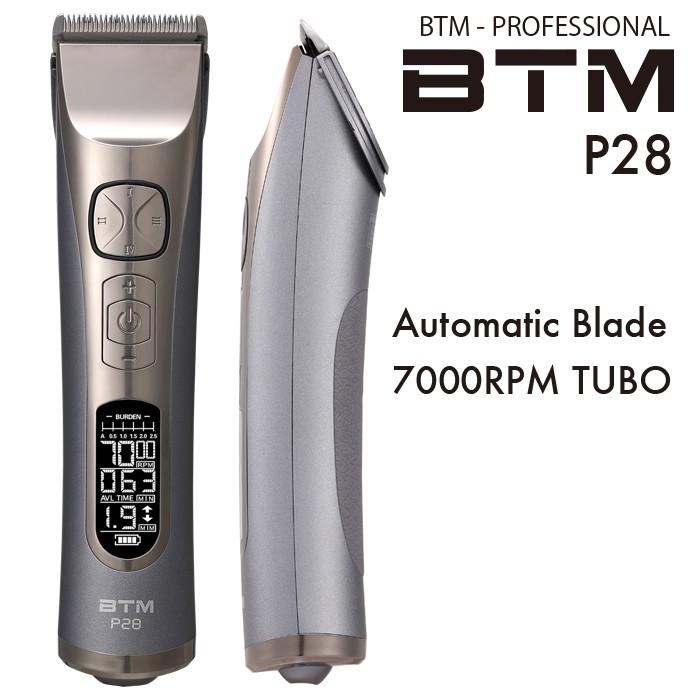 プロ用バリカン BTM P-28 送料無料 簡単フェードカット 充電式
