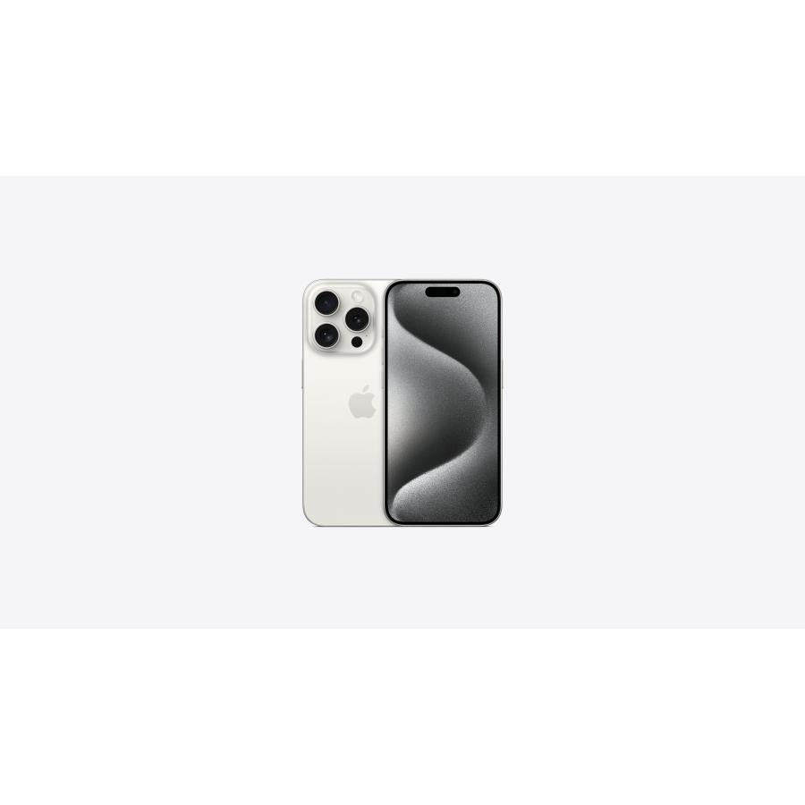 iPhone 『新品開封済み』Apple 15 Pro 128GB white 白 Apple MTU83J/A