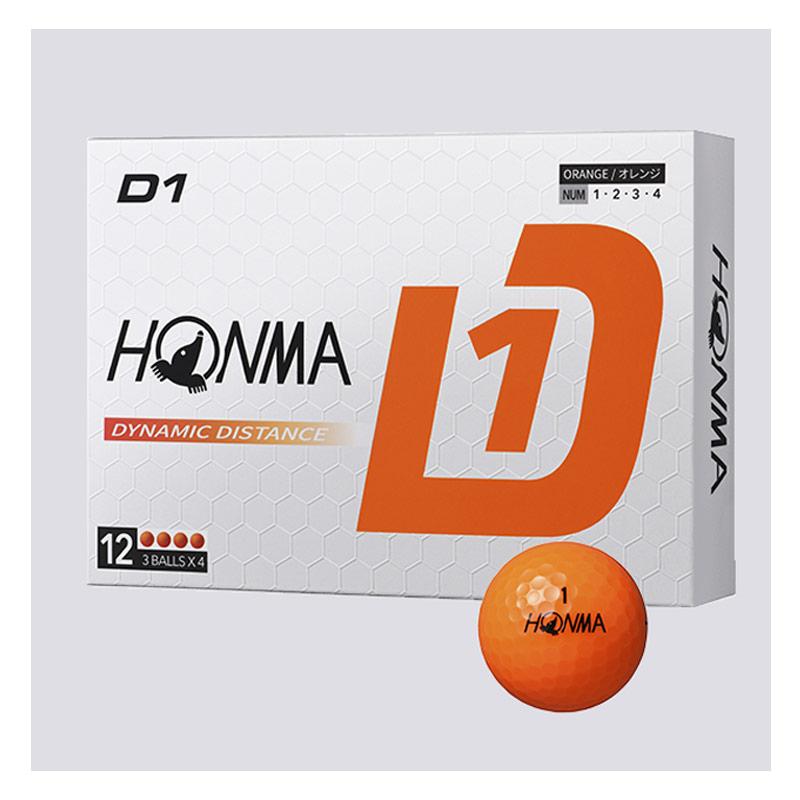 HONMA GOLF（本間ゴルフ） D1 ゴルフボール 2024年モデル 5ダース
