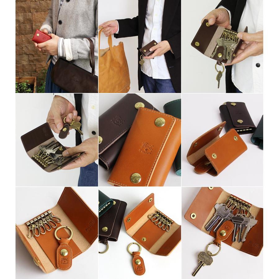 IL BISONTE（イルビゾンテ） キーケース リング付きキーケース(6連