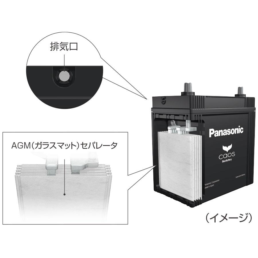 Panasonic caos Bule Battery N-S42B20R/HV | 国内製造 国産 標準車