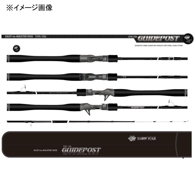 アジングロッド 34 ガイドポスト EMR-58b(ベイト・2ピース