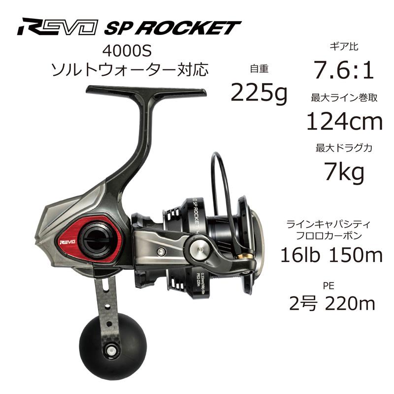 Abu Garcia（アブガルシア） スピニングリール Revo SP Rocket(レボ SP