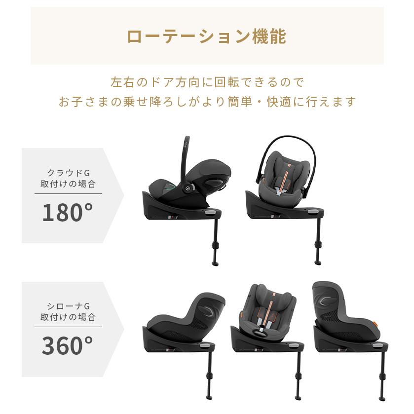 サイベックス（CYBEX） ベースG シリーズ クラウドG i-size シローナG
