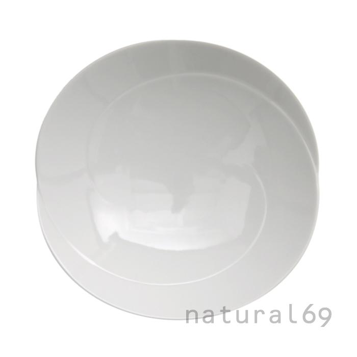 白山陶器 和食器 おしゃれ 波佐見焼 皿 ともえ 多用浅鉢(Lサイズ