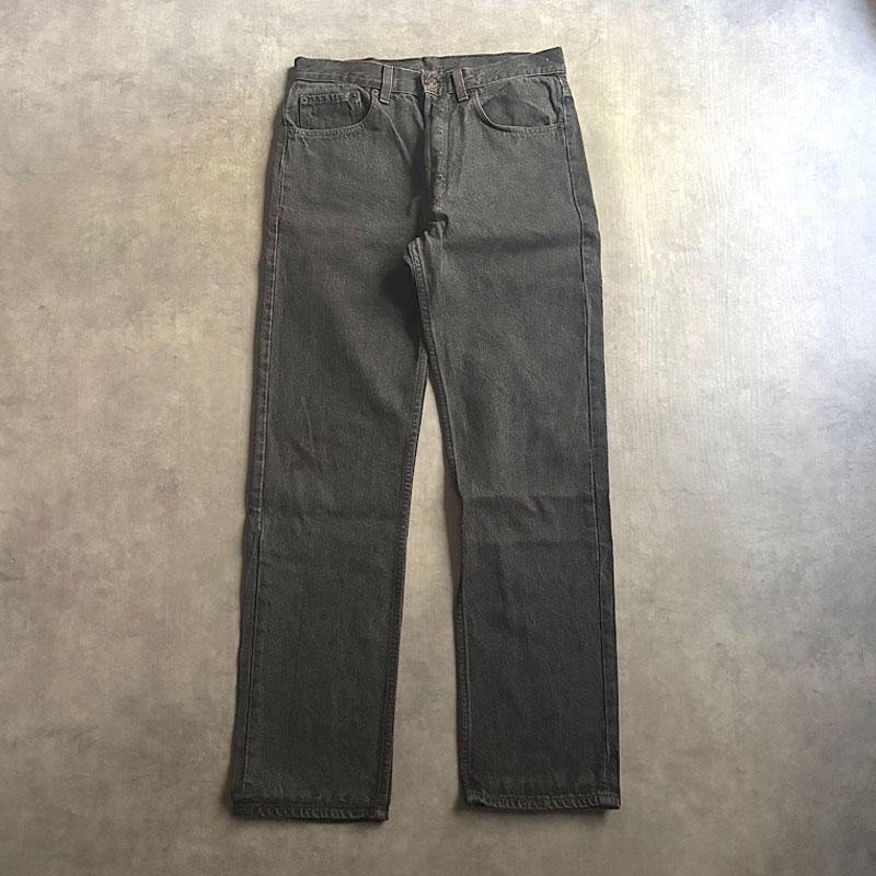 90's Levi's 501-0658 Yarn Dyed Made in USA W32L32/BLACK 90年代