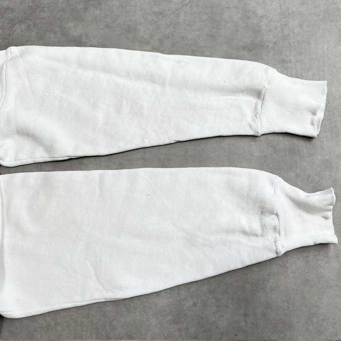 60's VINTAGE Half Zip Sweat Shirts /WHITE 60年代 ヴィンテージ