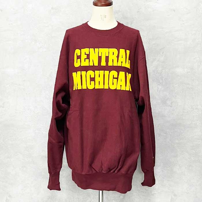90's Champion Reverse Weave Sweat Shirts Made in USA Burgundy/XXL