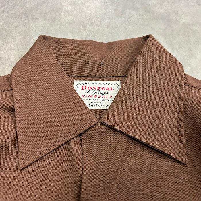 50's DONEGAL RAYON BOX SHIRTS DEADSTOCK Made in USA 50年代