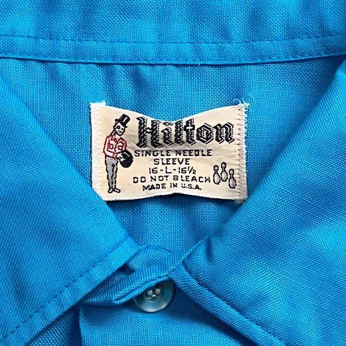 60s Hilton ボウリングシャツ 16-16 1/2 【公式通販】