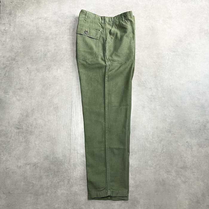 60's U.S.ARMY BAKER PANTS W38L31 60年代 ベイカーパンツ : NAVIE