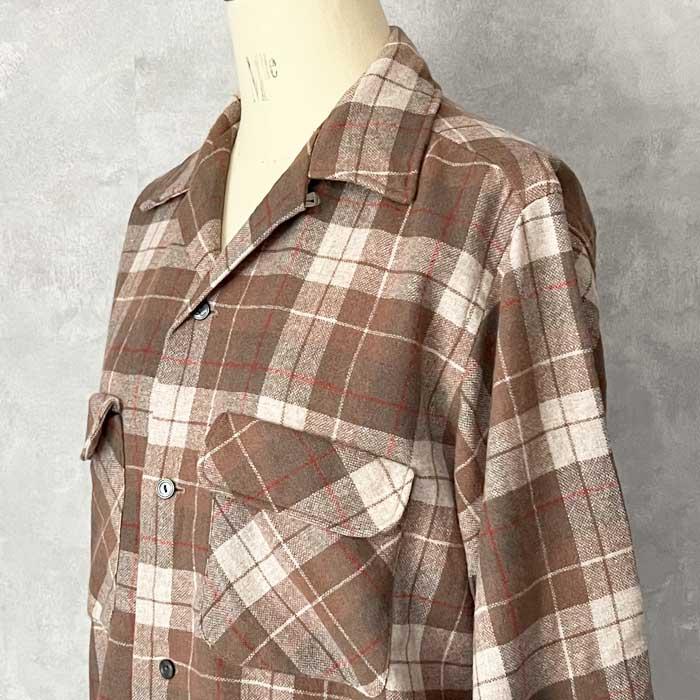 PENNEYS（ペニーズ） 50-60'S PENNEY'S TOWN CRAFT Wool Open Collar