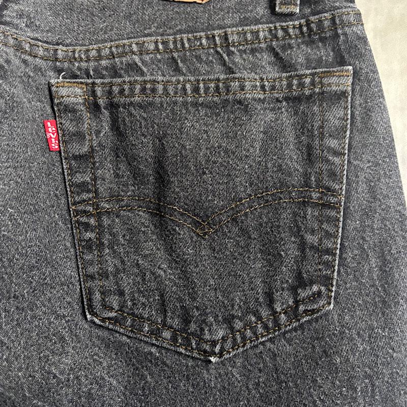 80's Levi's 501-0658 Yarn Dyed Made in USA W33L30/BLACK 80年代