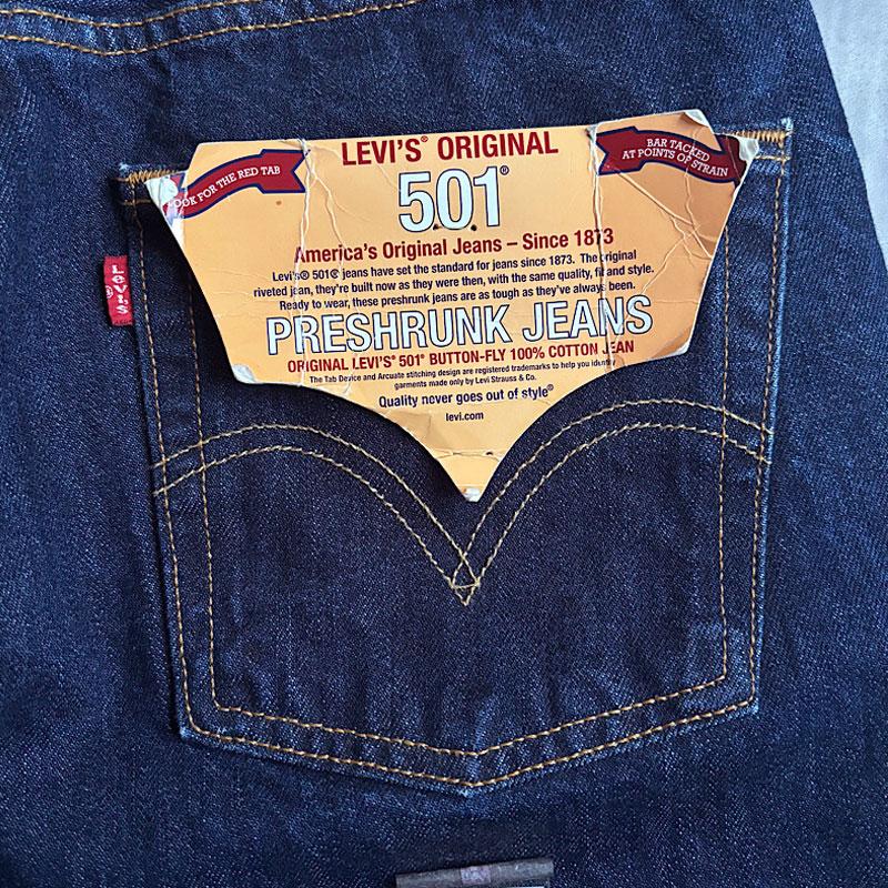 00's Levi's 501 Made in Mexico Dead Stock W32L32 90年代 リーバイス