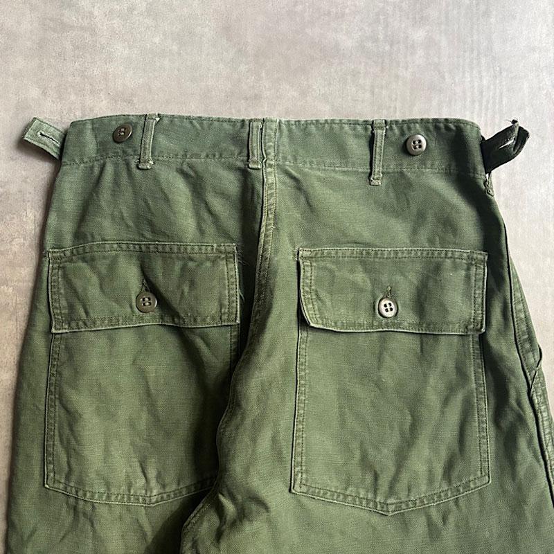 60's U.S.ARMY Side Adjust Baker Pants SMALL 60年代 ベイカーパンツ