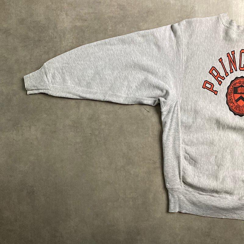 80'S Campion Reverse Weave Sweat Water Print Made in USA Gray XL