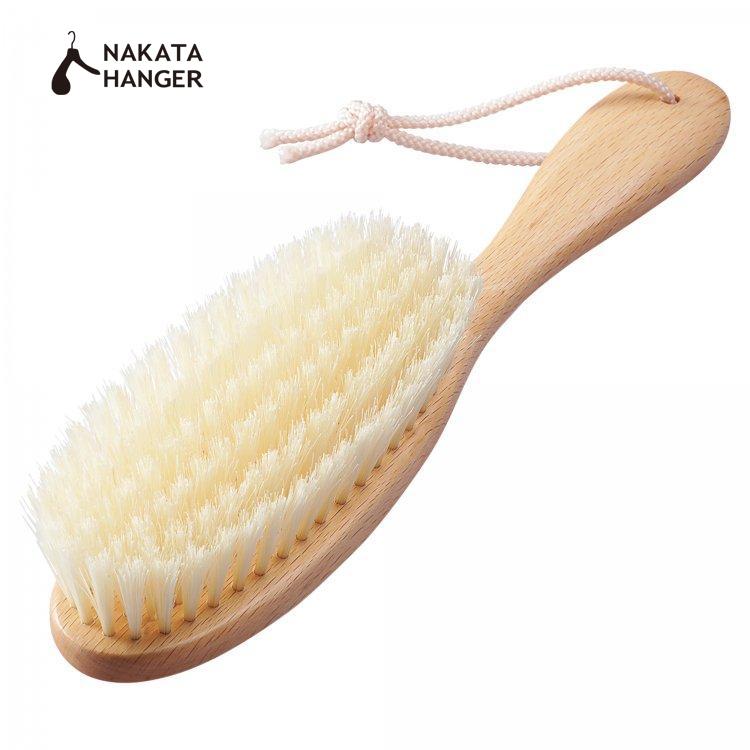 NAKATA HANGER（ナカタハンガー） 洋服ブラシ/豚毛/Clothes Brush Hog