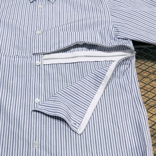 COMME des GARCONS SHIRT コムデギャルソン シャツ ジップ切り替え