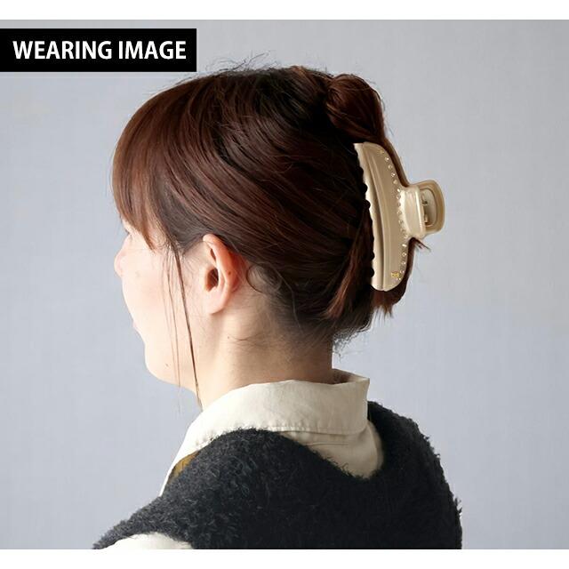 ☆新品☆アレクサンドルドゥパリ/クリスタル付きヘア クリップ
