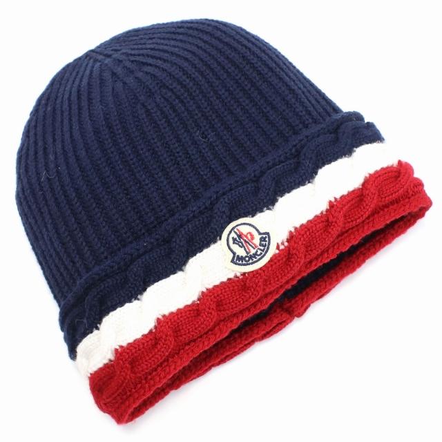MONCLER（モンクレール） ブランド ベビー帽子 赤ちゃん ニット