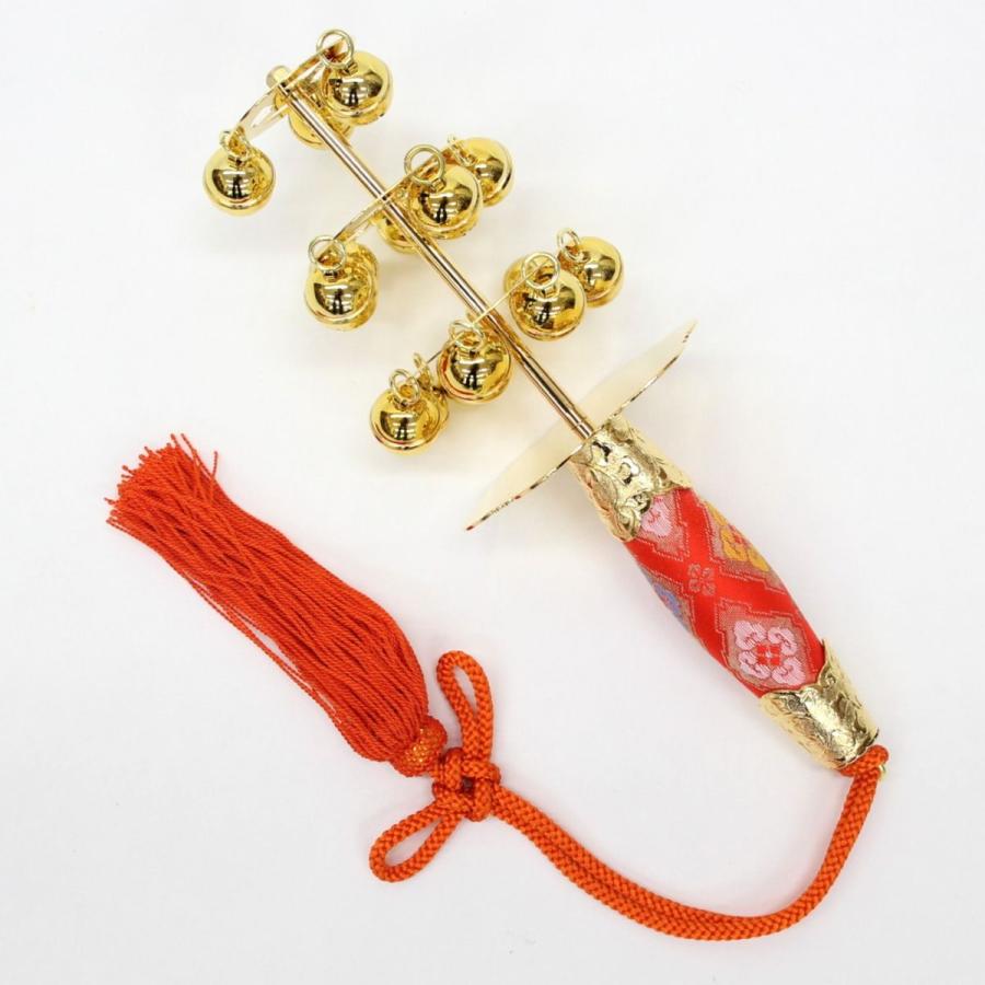 三番叟鈴 本体の長さ約25,5cm さんばそうすず・神楽鈴・神楽・かぐら