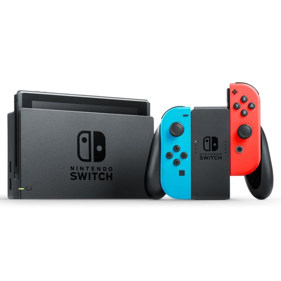 Nintendo Switch 本体 赤/青 Joy-Con 収納バッグ付き Nintendo Switch