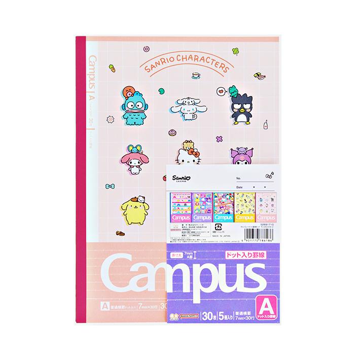 sanrio（サンリオ） サンリオキャラクターズ キャンパスノート B5
