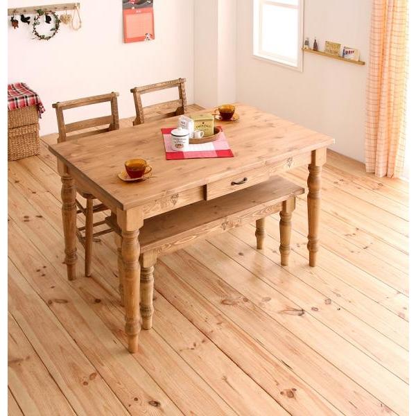 ダイニングテーブルセット 4人 カントリー家具 Chelsey*Mom チェルシー