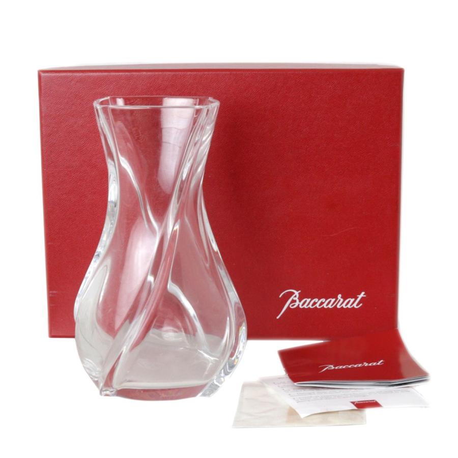 バカラ（Baccarat） セルパンタン フラワーベース 花瓶 廃盤品 希少