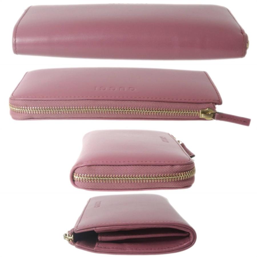 GUCCI（グッチ） L字ファスナー 長財布 レザー ピンク 332747・525040