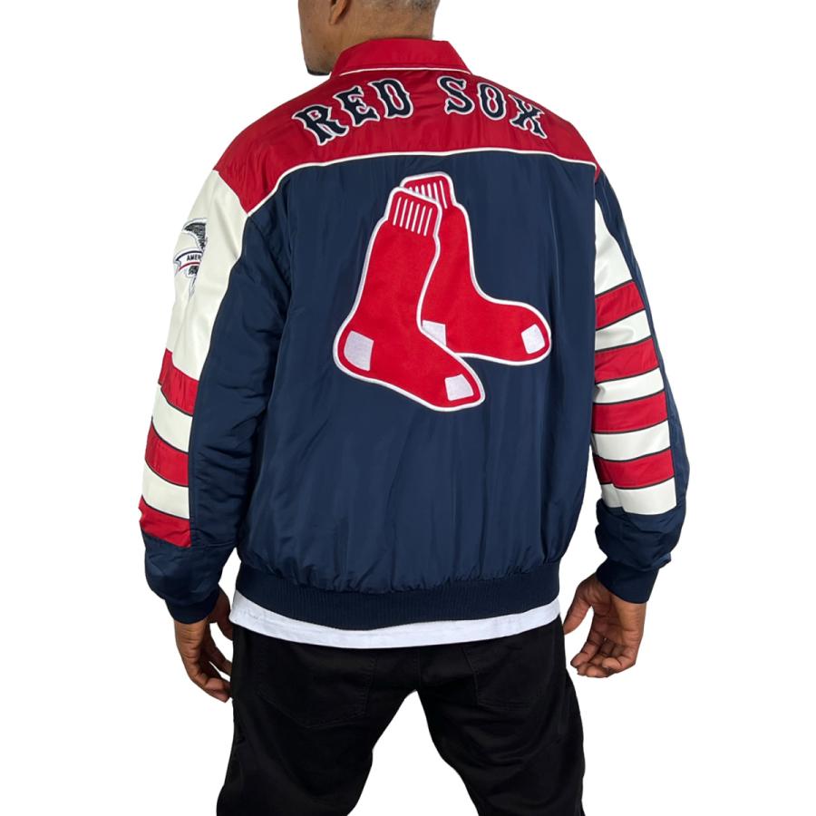 レッドソックス リバーシブル ジャケット BOSTON RED SOX MLB ネイビー