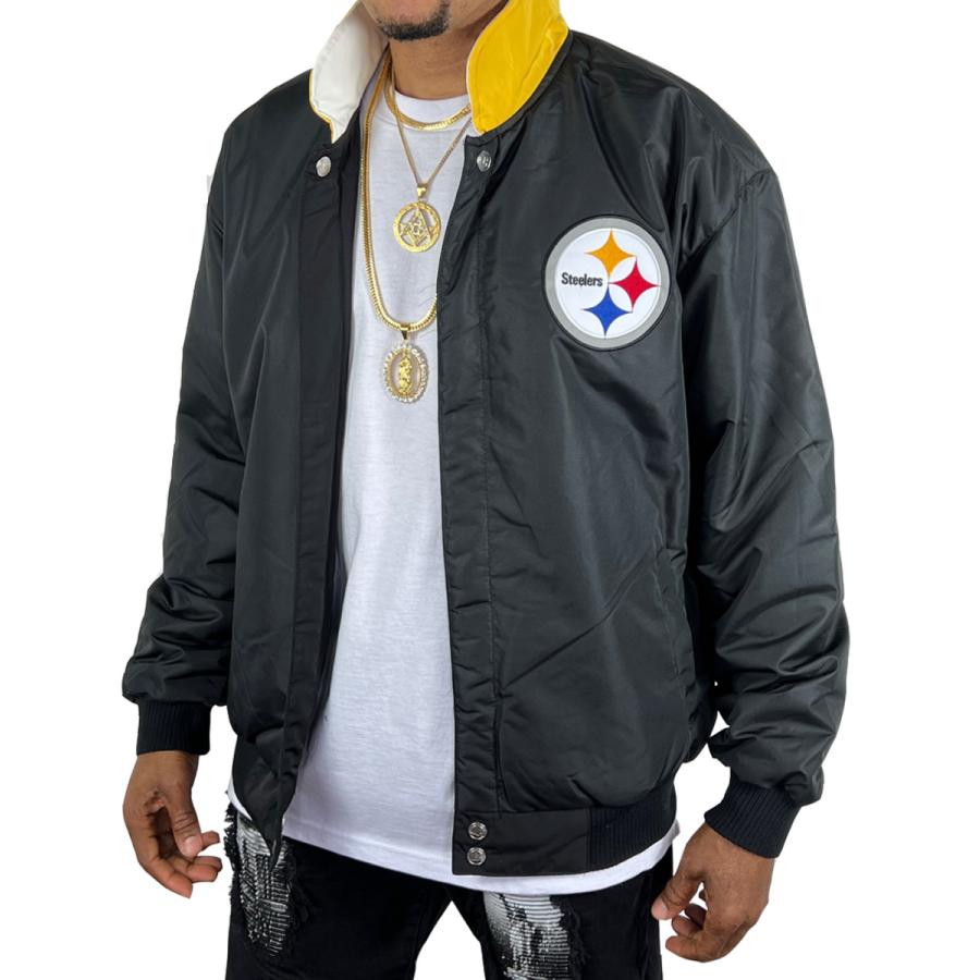 スティーラーズ リバーシブル ジャケット Pittsburgh Steelers PIT NFL