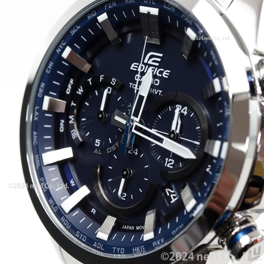 EDIFICE（CASIO） カシオ エディフィス 電波ソーラー 腕時計 メンズ