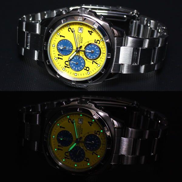 SEIKO（セイコー） 海外モデル 逆輸入 クロノグラフ SND409 : neel