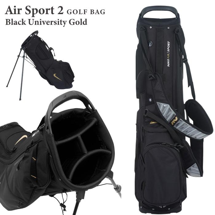 NIKE（ナイキ） ゴルフバッグ NIKE GOLF AIR SPORT 2 GOLF BAG Black