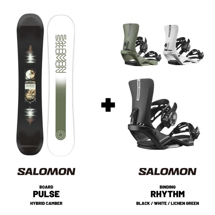 SALOMON（サロモン） 日本正規品 スノーボード ビンディング 2点セット