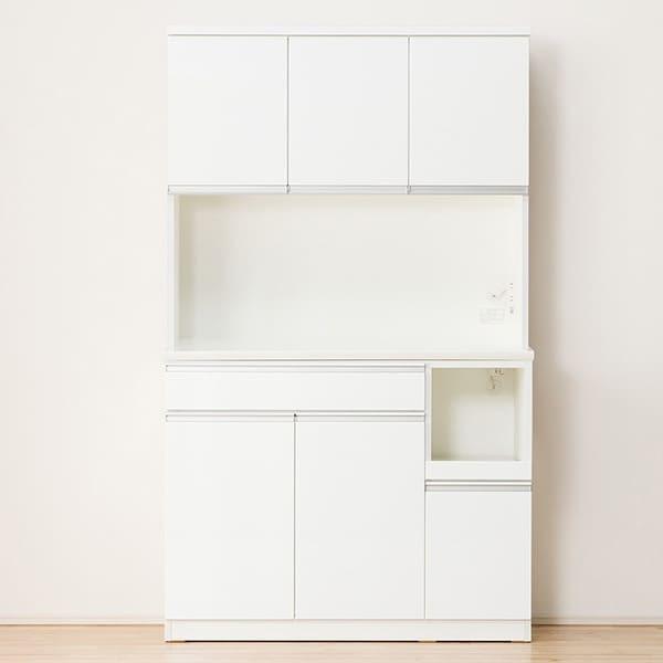 ニトリ（NITORI） 幅120cm キッチンボード( レジューム120-2TF-H WH