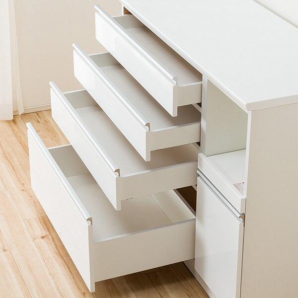 ニトリ（NITORI） 幅120cm キッチンボード( レジューム120-2TF-H WH