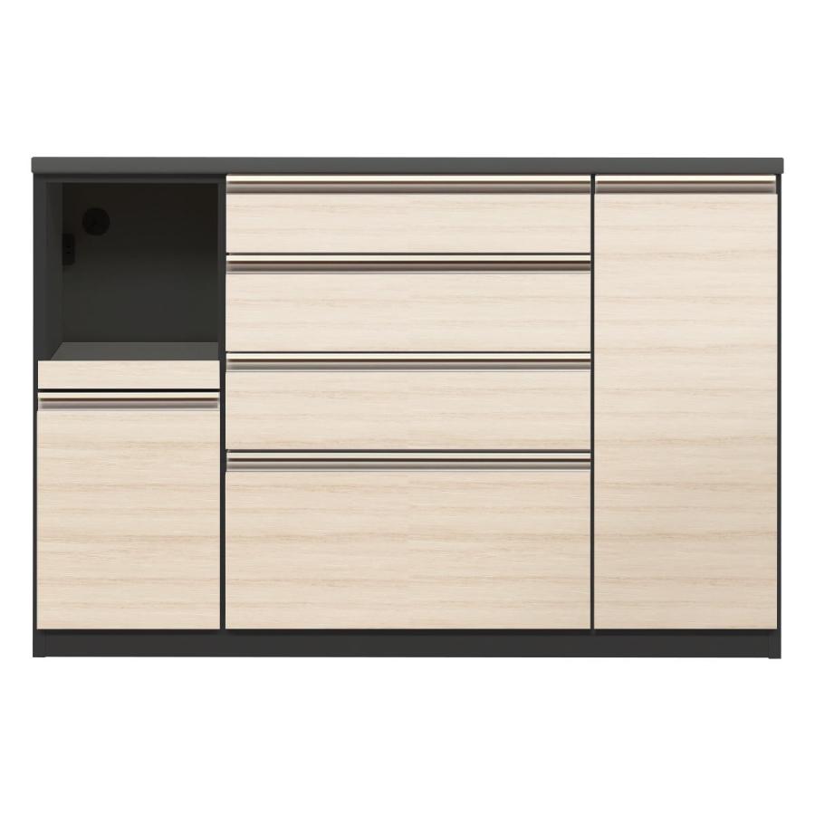 ニトリ（NITORI） キッチンカウンター(ラピス2 BK140 エルムホワイト