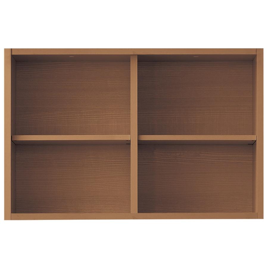 ニトリ（NITORI） 本棚上置き(80U BS008 MBR) : ニトリ Yahoo!店