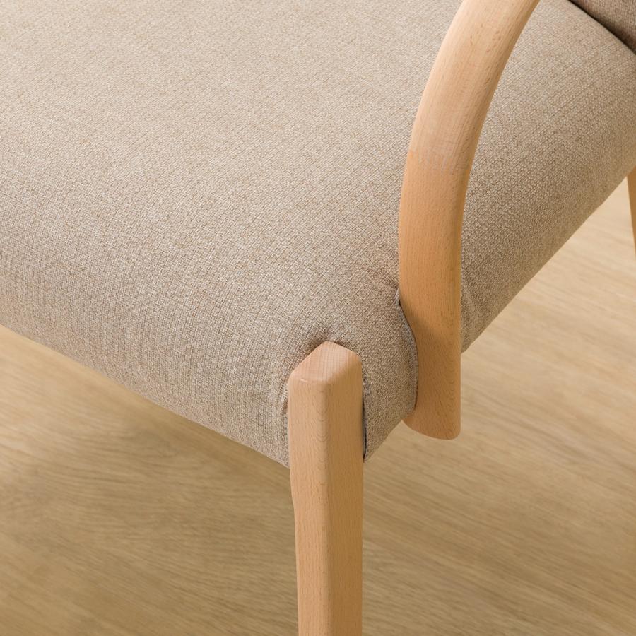 ニトリ（NITORI） 傷・汚れに強いファブリック ダイニングチェア(N