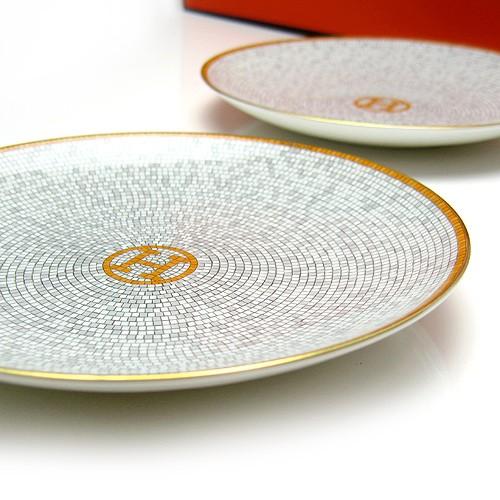 HERMES（エルメス） 並行輸入品 モザイク 24 プレート16cm ペア