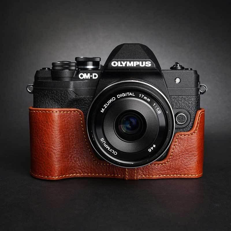 OM-D OLYMPUS E-M10 Mark IV用 レザー ケース Volcano TP Original