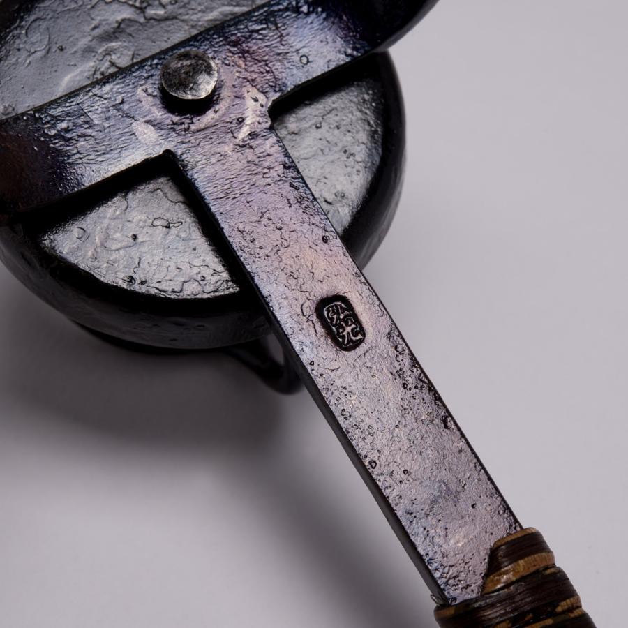 鍛造ミニ手燭台籐巻 ろうそく立て キャンドルスタンド 燭台ランプ 和