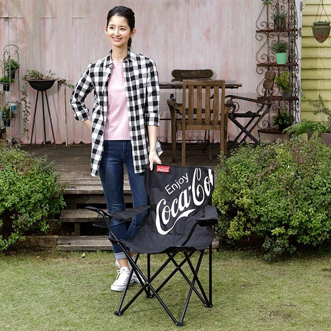 値下げ Coca-Cola & AVANTI アウトドアチェア 2脚セット 値下げ Coca