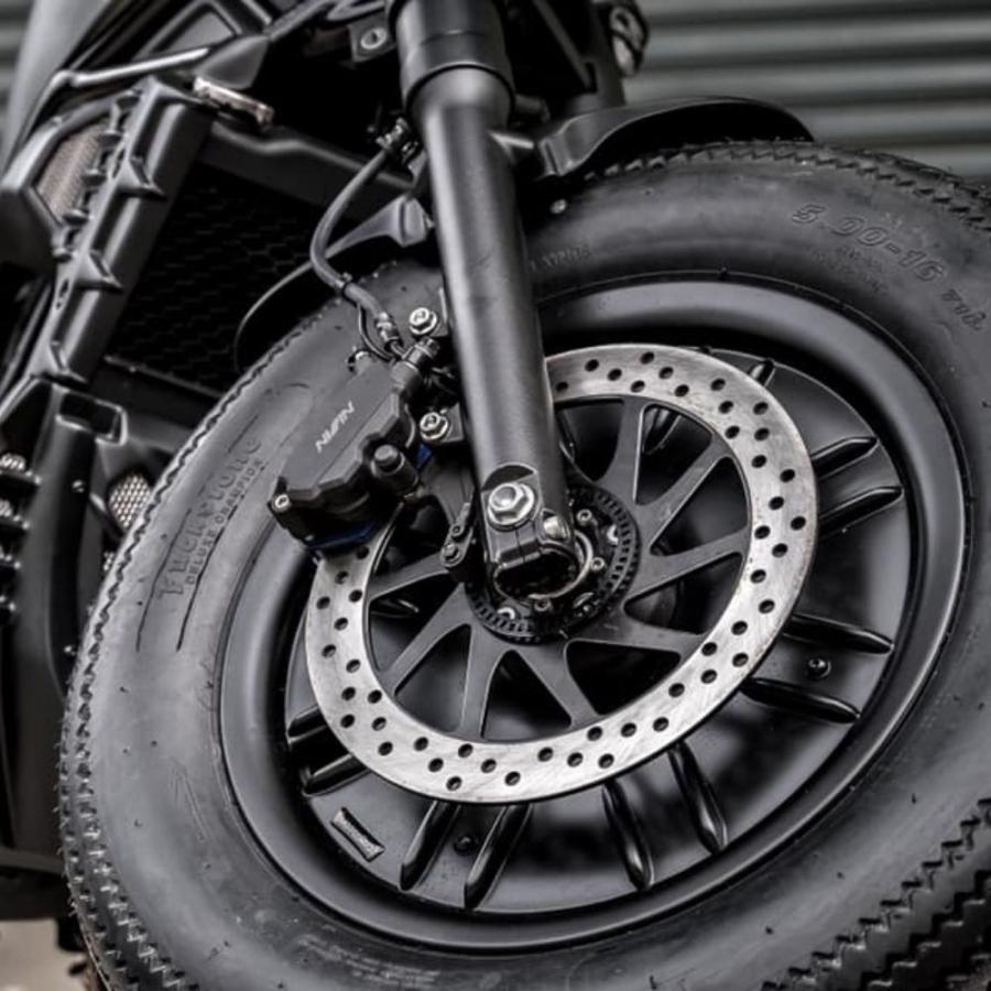 MotolordD ホンダ レブル250/500 フロント&リア ホイールカバーセット