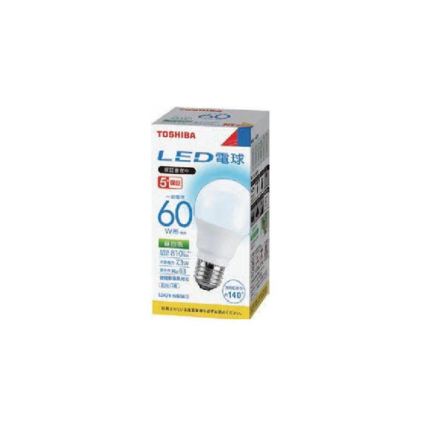 東芝ライテック LED電球 一般電球形 下方向タイプ 一般電球60W形相当