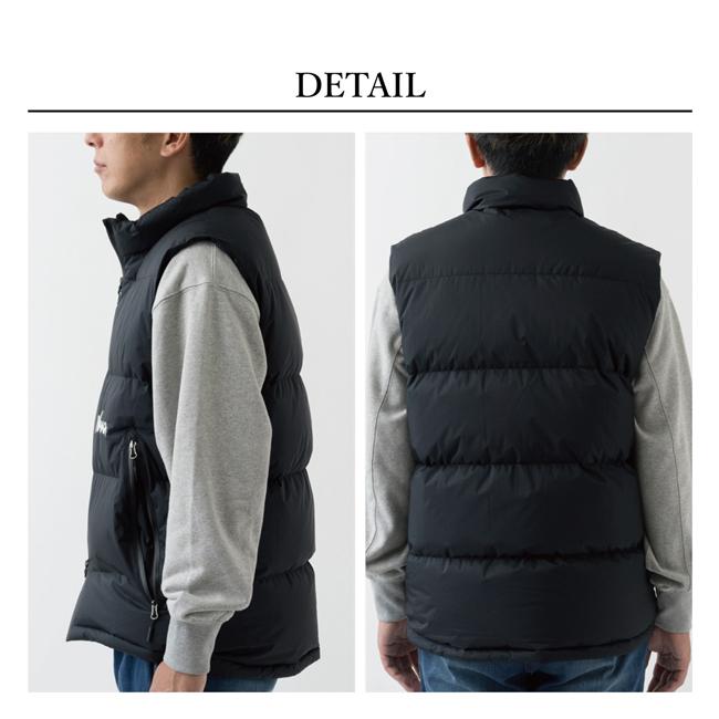 NANGA（ナンガ） 別注 AURORATEX EMBROIDERY DOWN VEST オーロラ