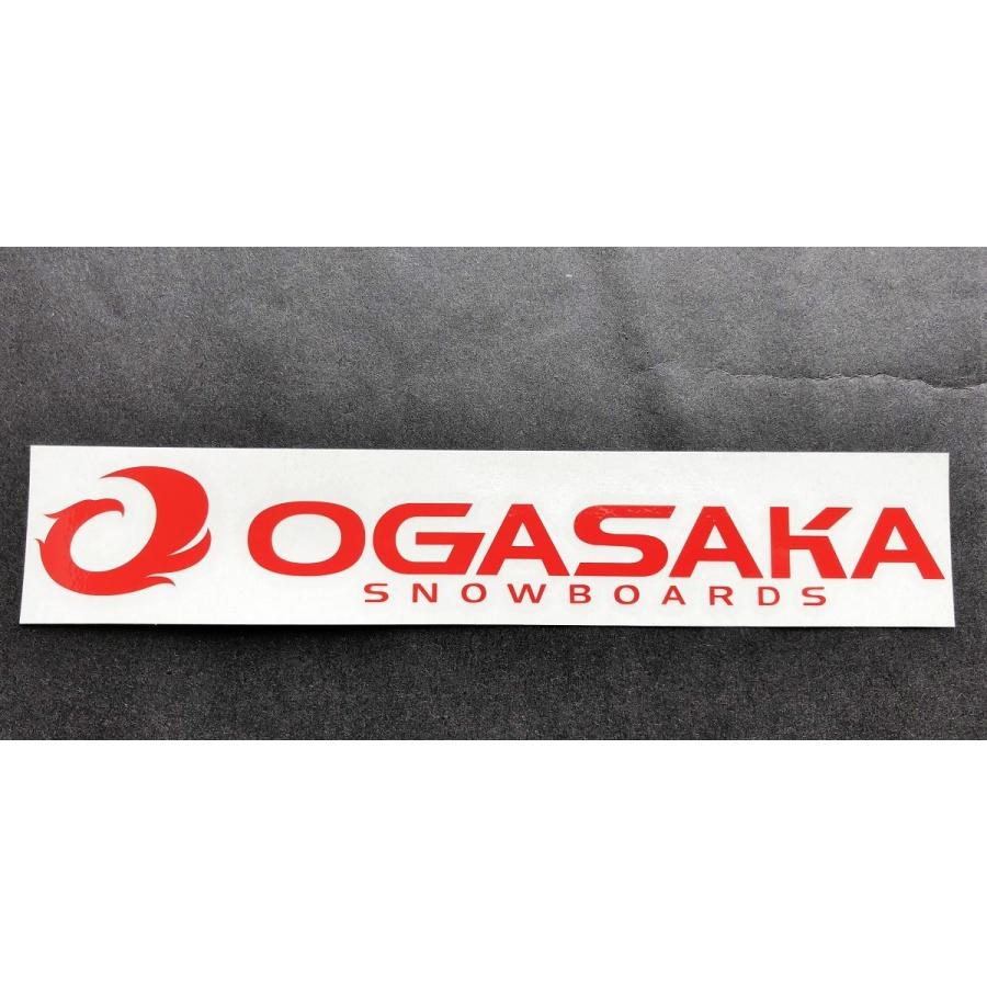 OGASAKA（オガサカ） 【オガサカ】ステッカー CUTTING LOGO Sサイズ